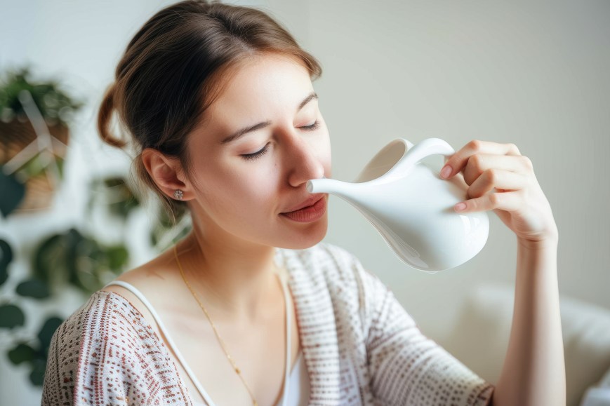 Jala neti, técnica milenar de limpeza nasal