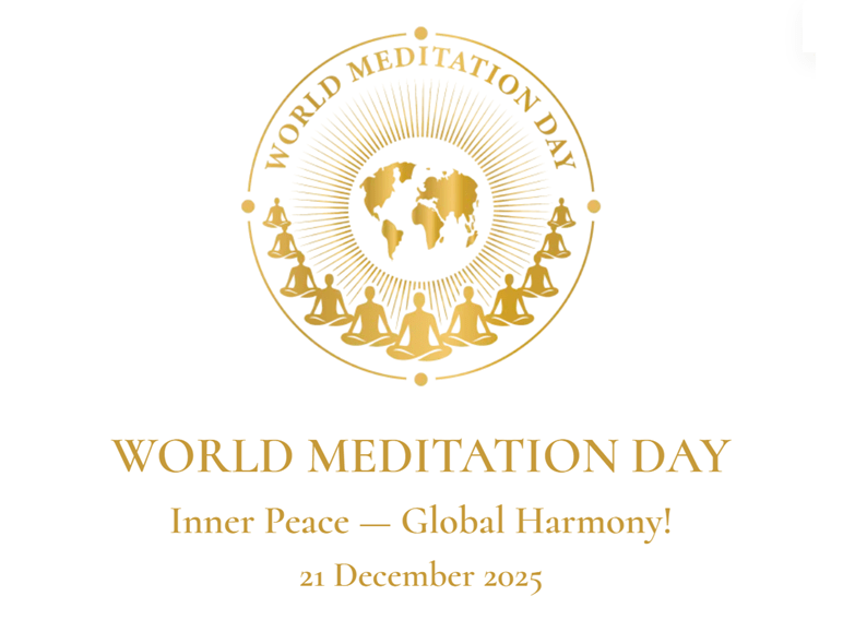 Dia Mundial da Meditação: onda global de 33 horas pela paz e harmonia